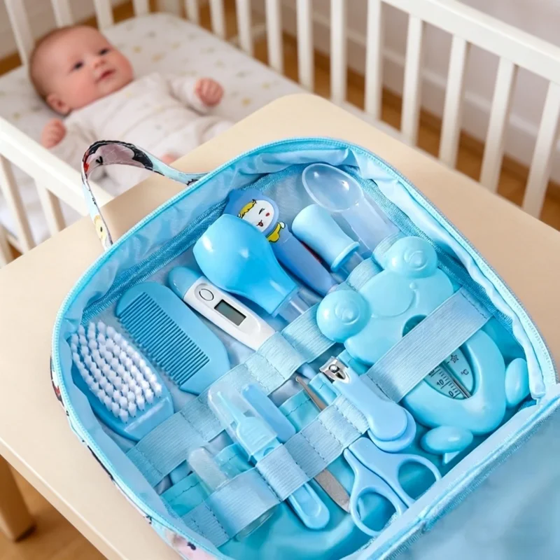 Baby Products Kit Set - Zestaw do pielęgnacji noworodka, 13 elementów,